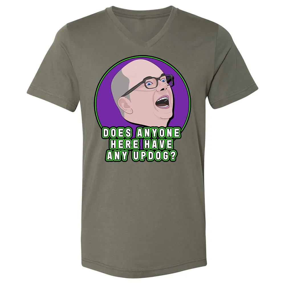 Unisex V-Neck T-Shirt - AHR15F8X - Military Green - 10
