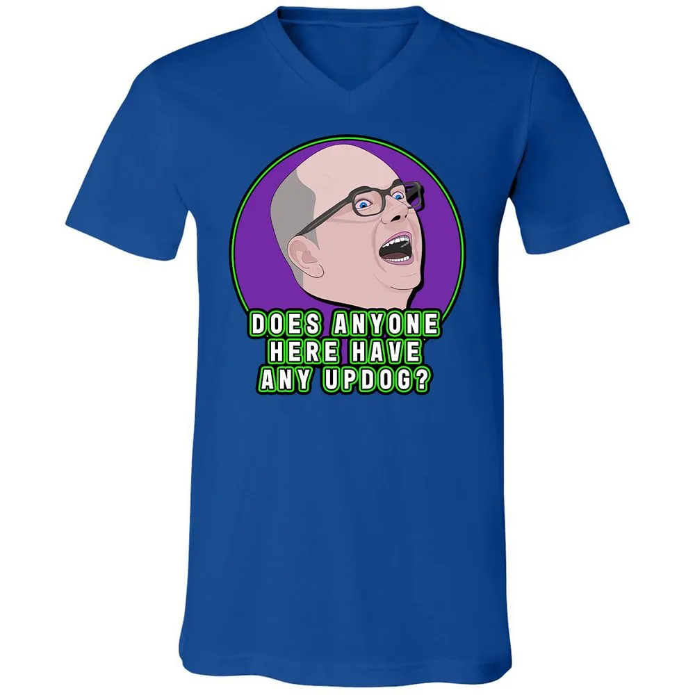 Unisex V-Neck T-Shirt - AHR15F8X - True Royal - 4