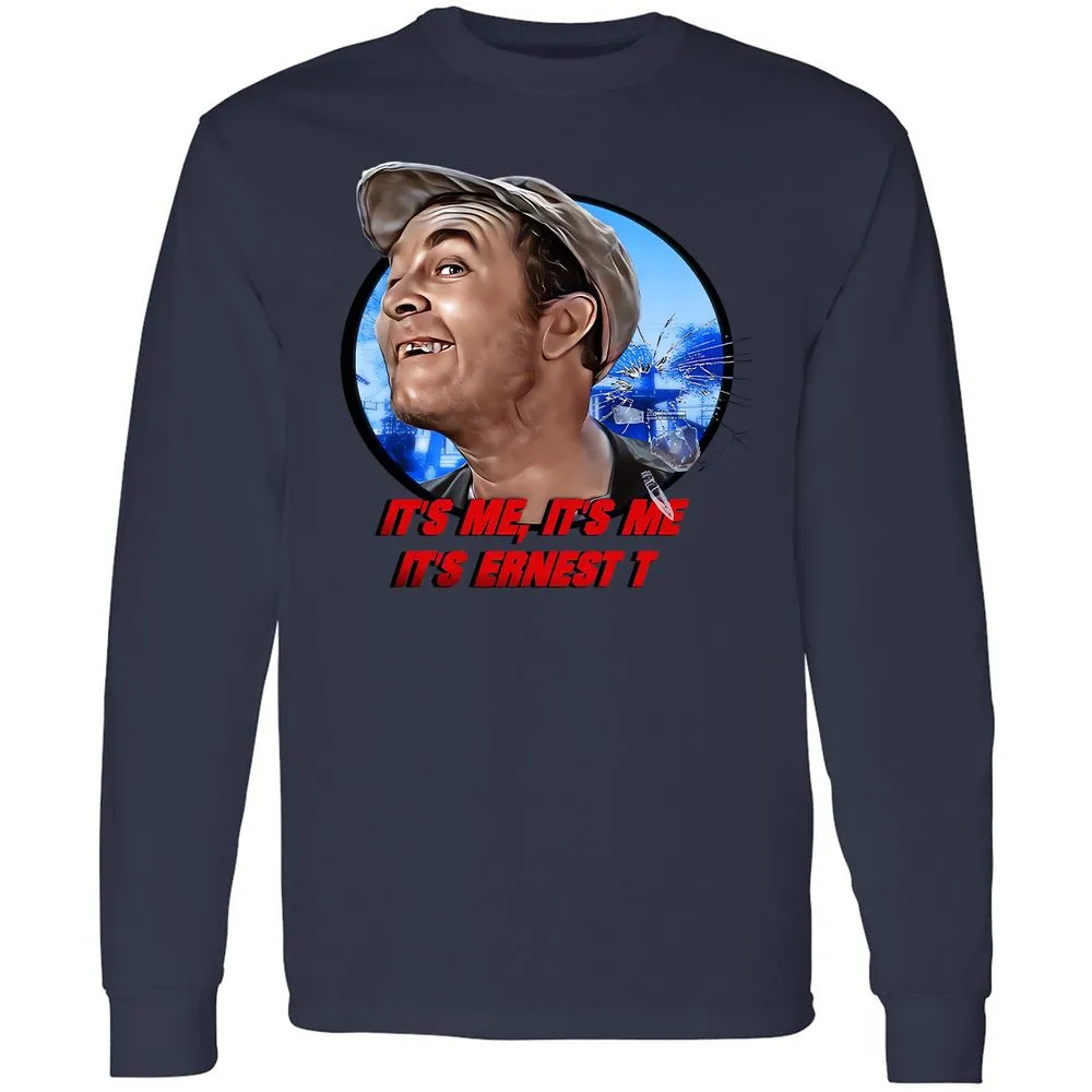 Long Sleeve T-Shirt - B1W3JKT5 - Navy - 2