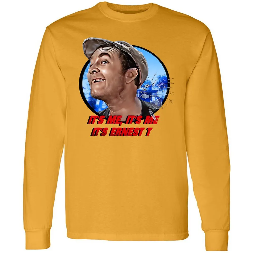Long Sleeve T-Shirt - B1W3JKT5 - Gold - 9