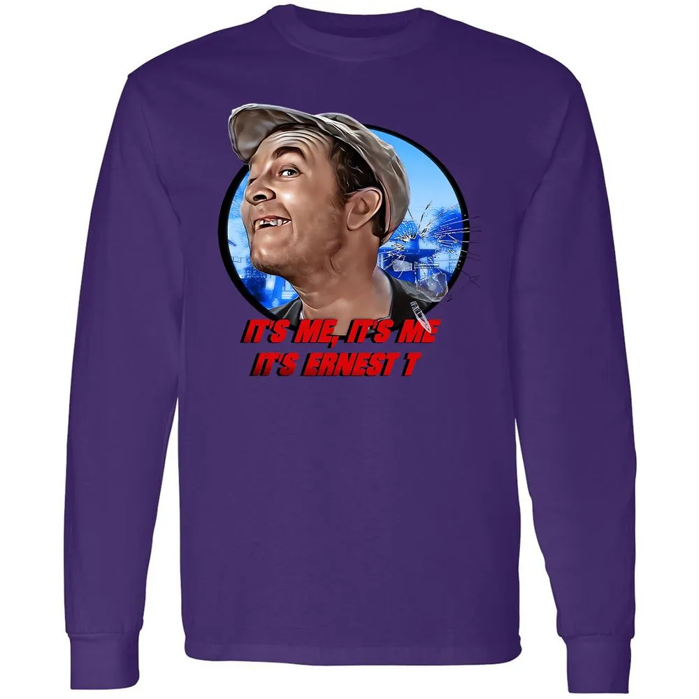 Long Sleeve T-Shirt - B1W3JKT5 - Purple - 13