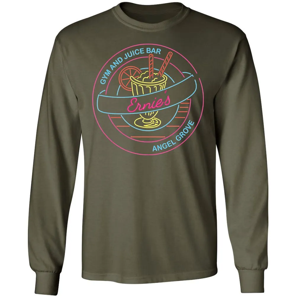 Long Sleeve T-Shirt - 2ZWK3TJE - Military Green - 16