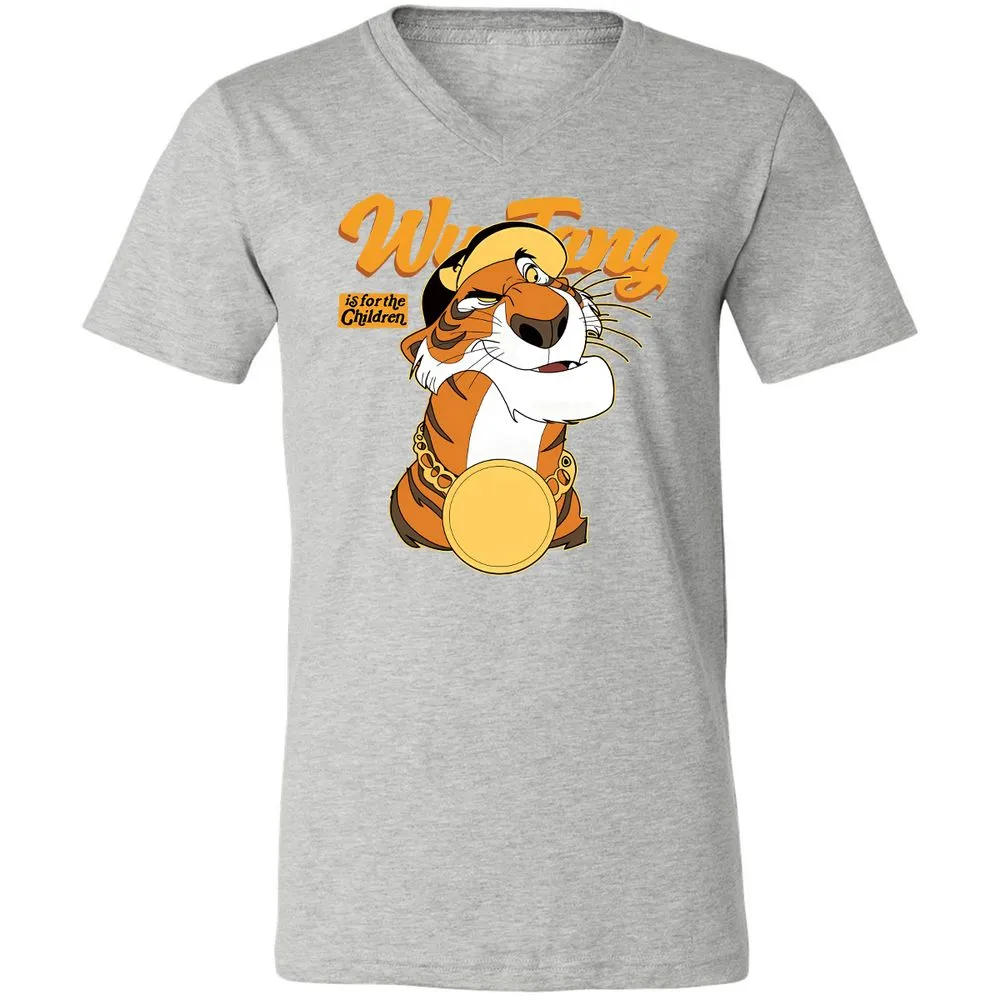 Unisex V-Neck T-Shirt - X3W12NF6 - Athletic Heather - 7