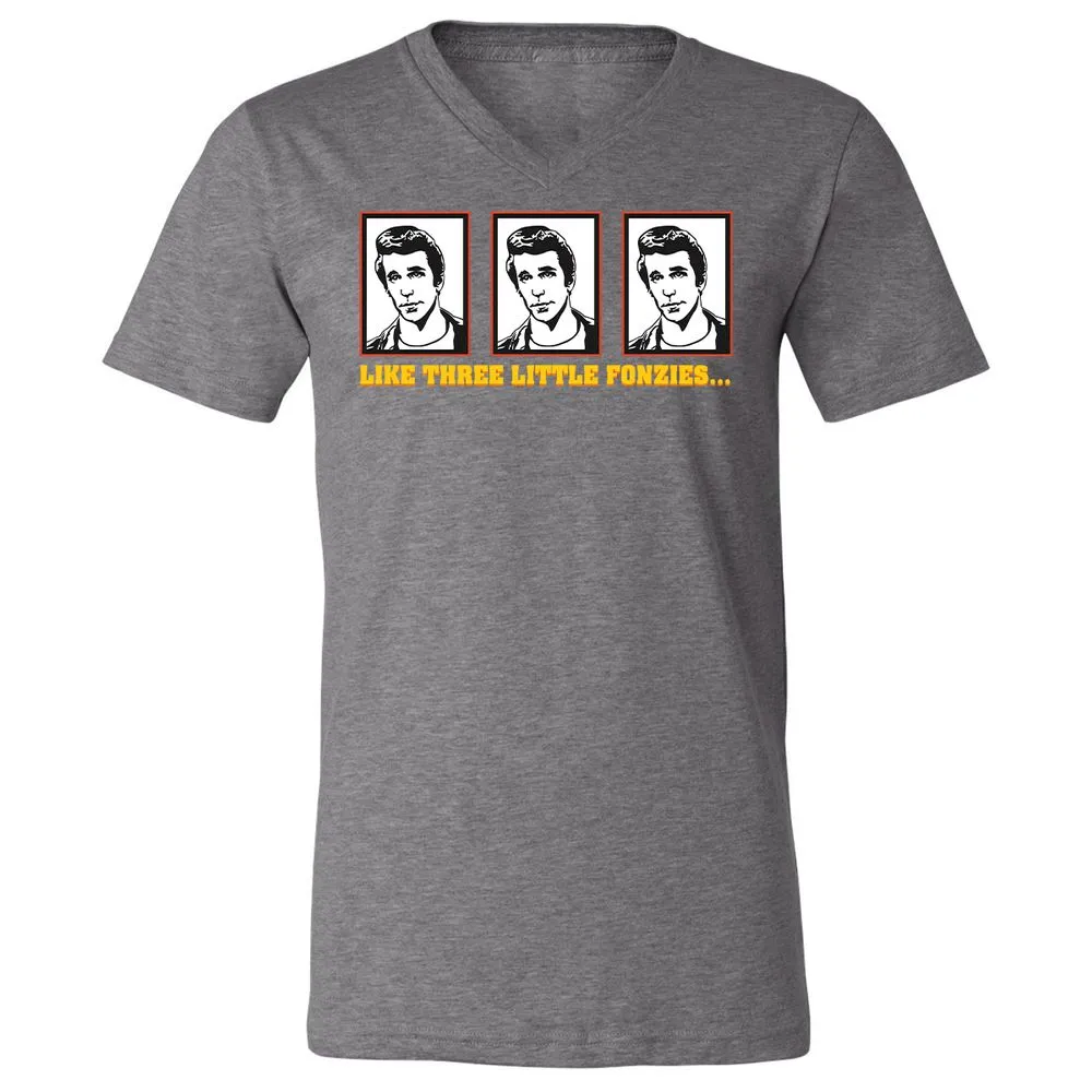 Unisex V-Neck T-Shirt - 62GSQDCQ - Deep Heather - 13