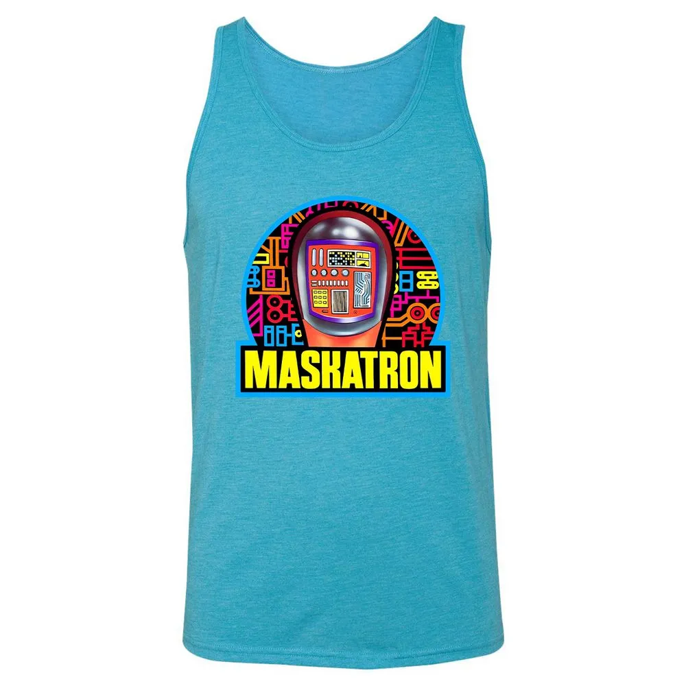 Unisex Jersey Tank - UJCHFYUP - Aqua Triblend - 3