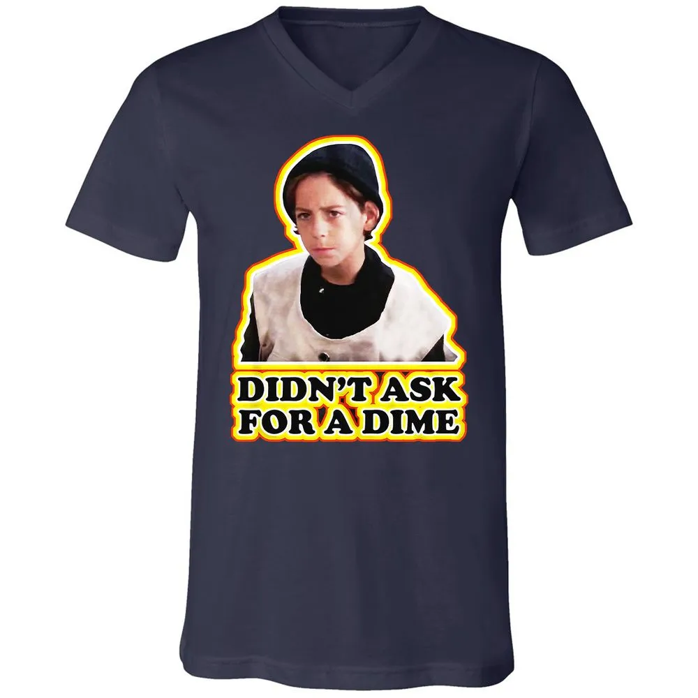 Unisex V-Neck T-Shirt - 267JMZM5 - Navy - 2