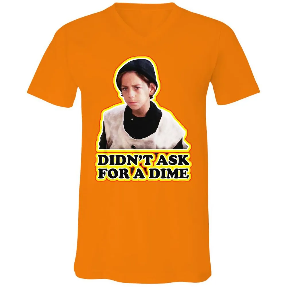 Unisex V-Neck T-Shirt - 267JMZM5 - Orange - 11