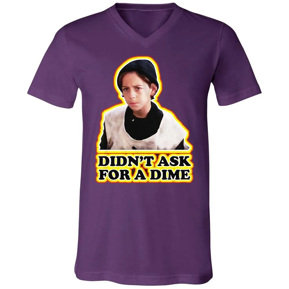 Unisex V-Neck T-Shirt - 267JMZM5 - Team Purple - 9
