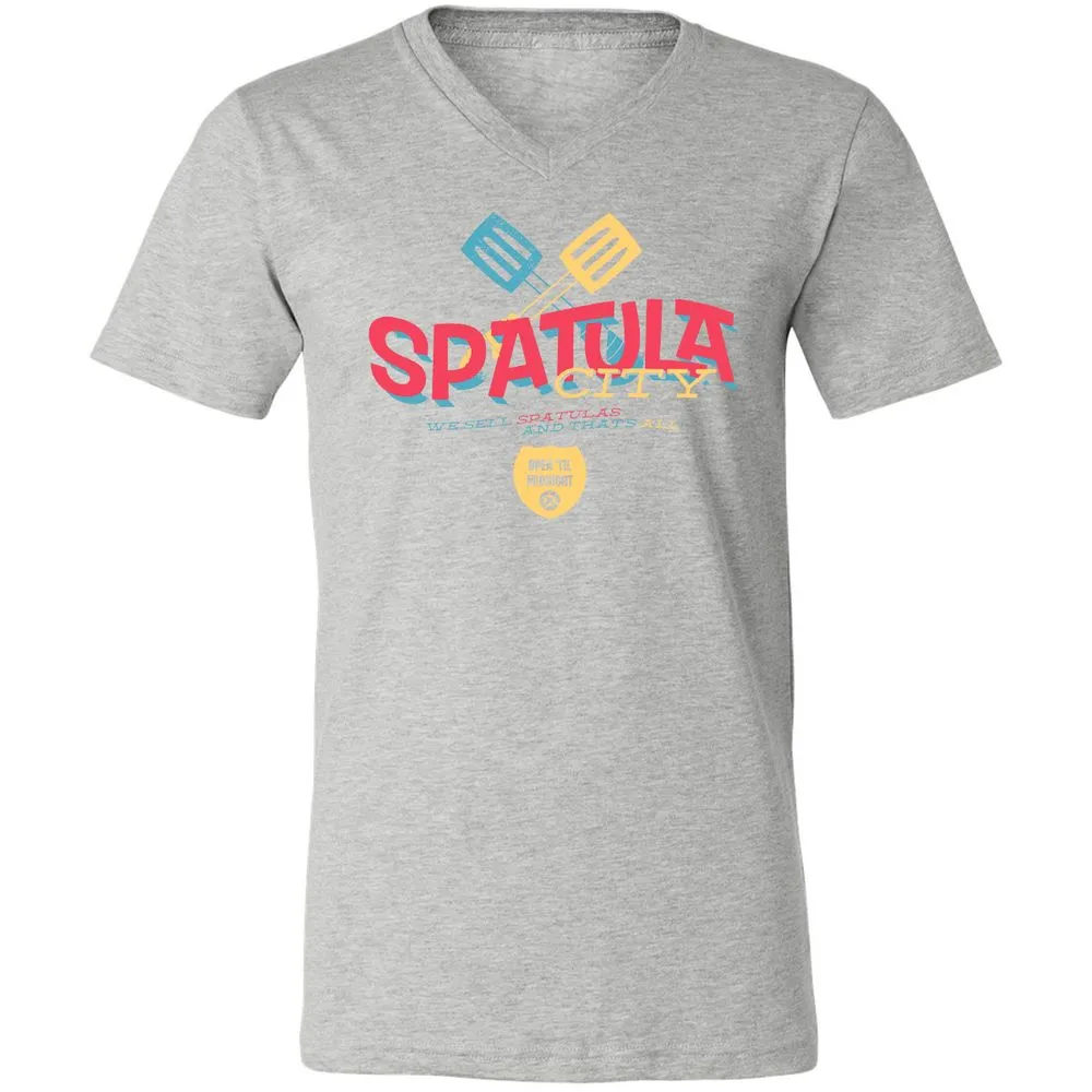 Unisex V-Neck T-Shirt - MPY5R1K1 - Athletic Heather - 7