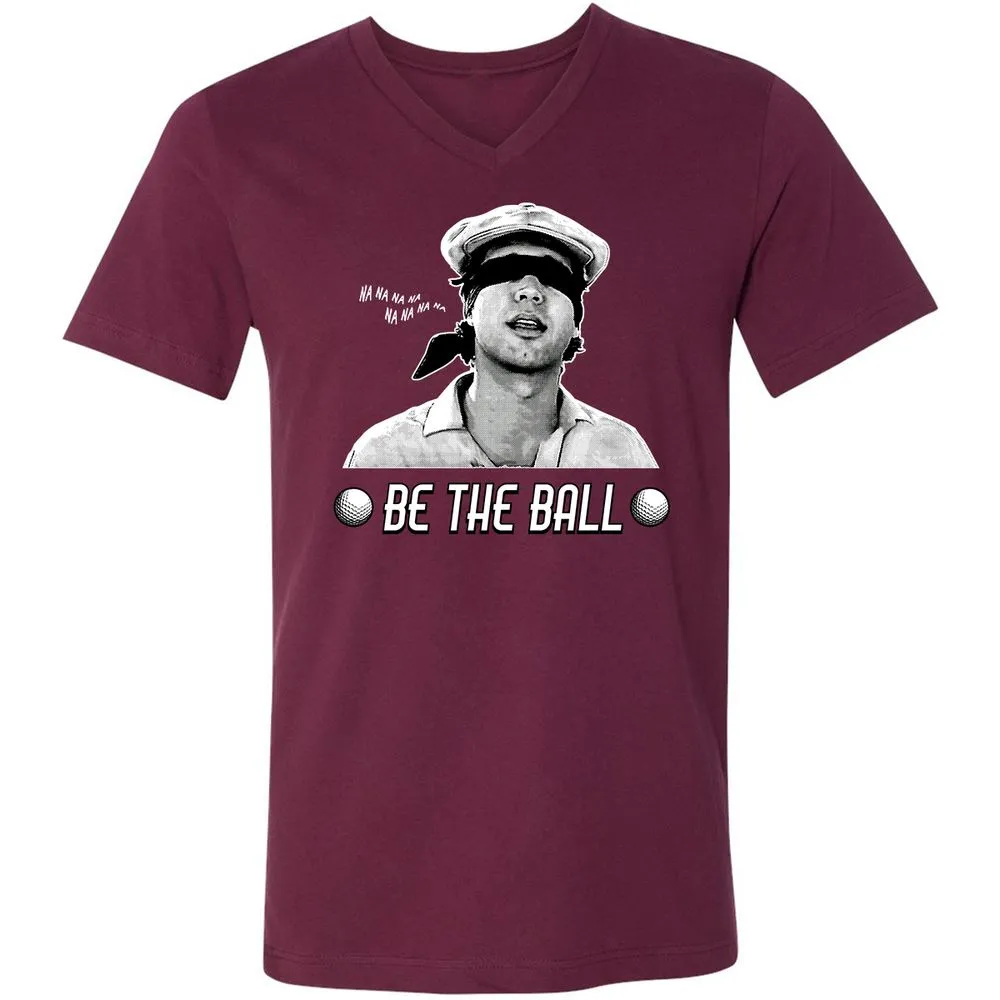 Unisex V-Neck T-Shirt - LL9NPN31 - Maroon - 6