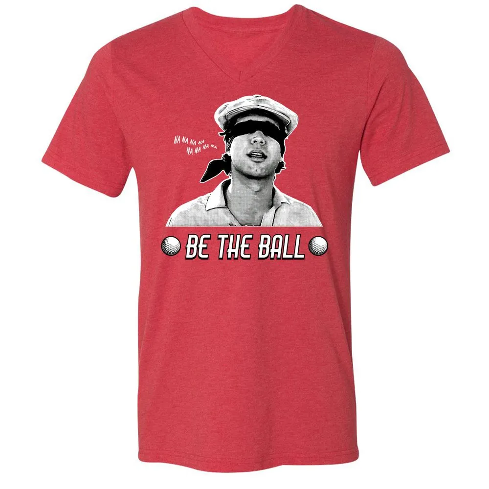 Unisex V-Neck T-Shirt - LL9NPN31 - Heather Red - 16
