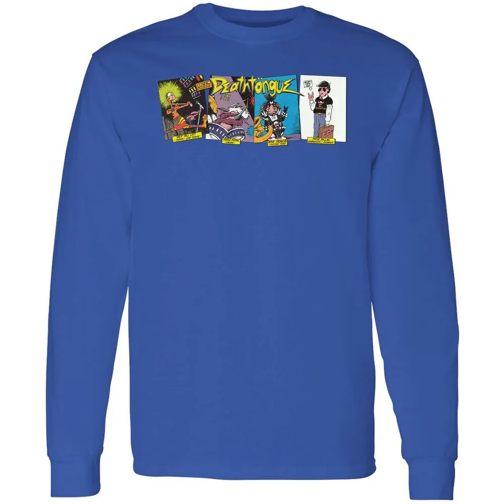Long Sleeve T-Shirt - 56T883YL - Royal - 8