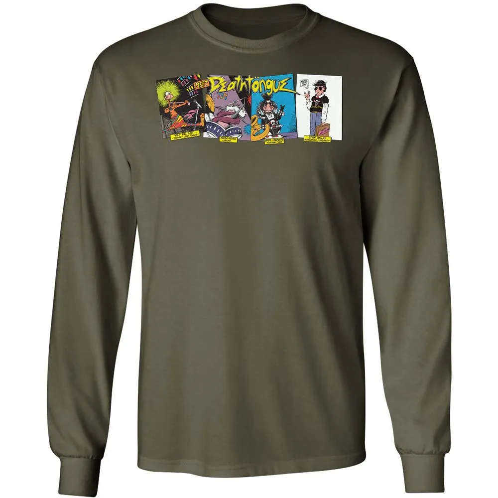 Long Sleeve T-Shirt - 56T883YL - Military Green - 16