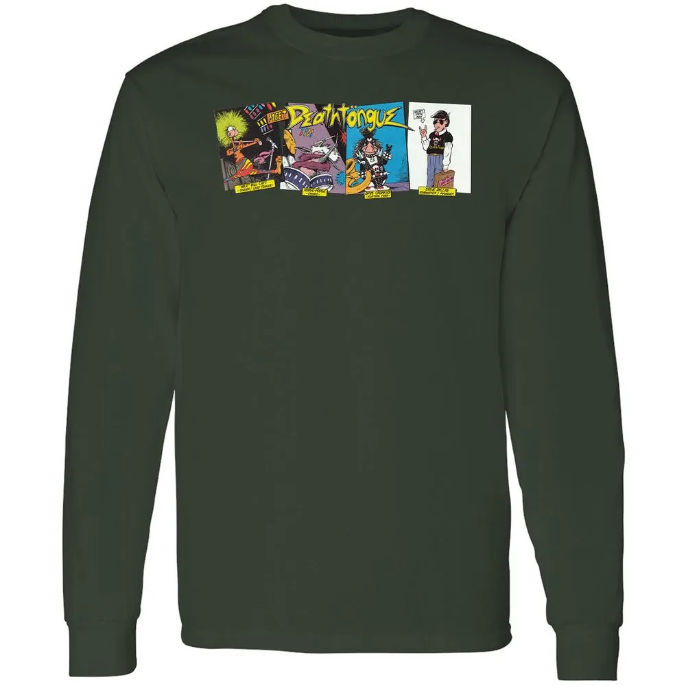 Long Sleeve T-Shirt - 56T883YL - Forest Green - 4