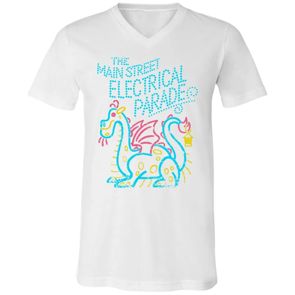 Unisex V-Neck T-Shirt - VZWEMK35 - White - 5