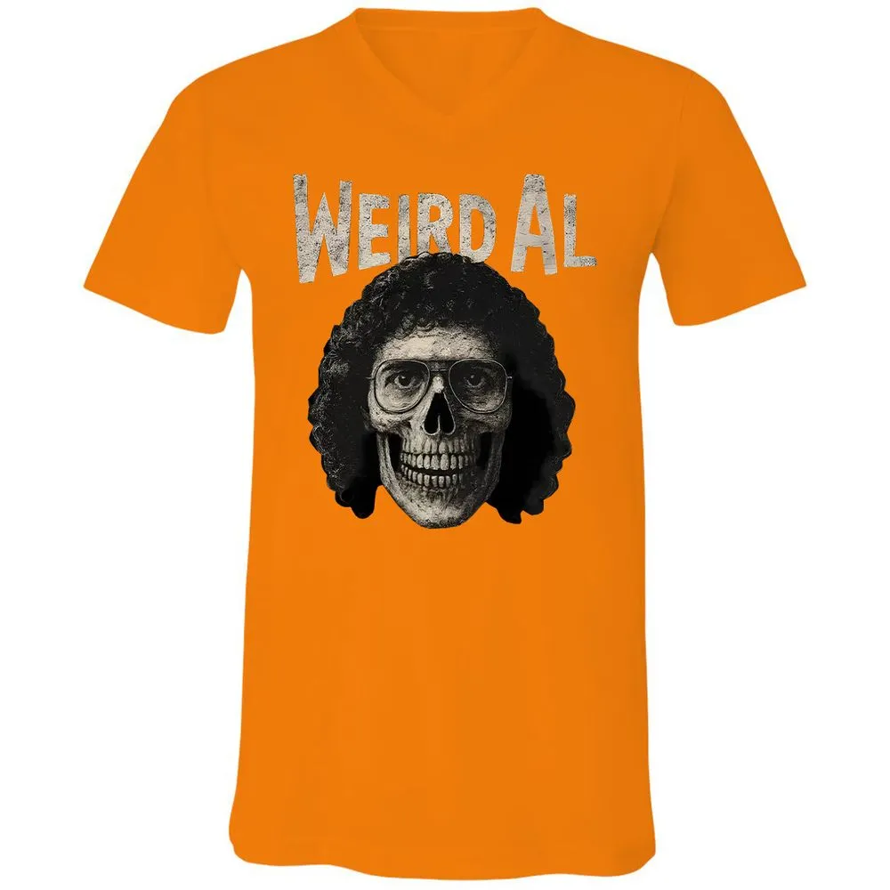 Unisex V-Neck T-Shirt - CL8LVT96 - Orange - 11