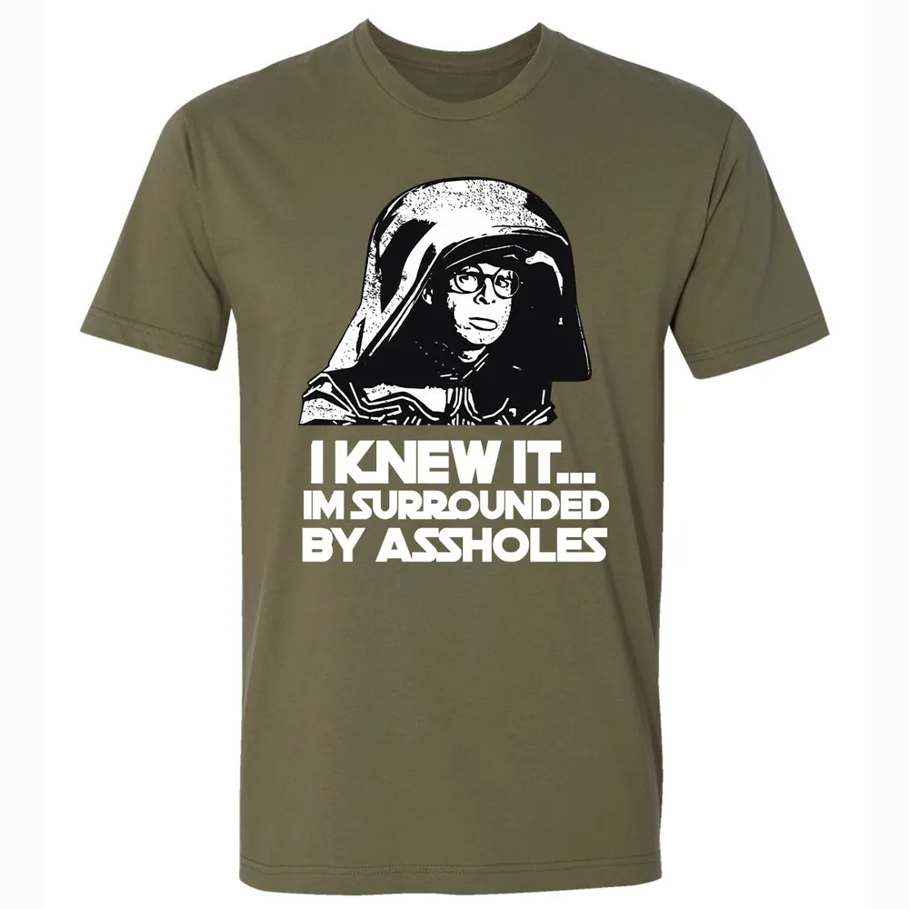Surrounded By Assholes Premium Unisex T-Shirt - 10