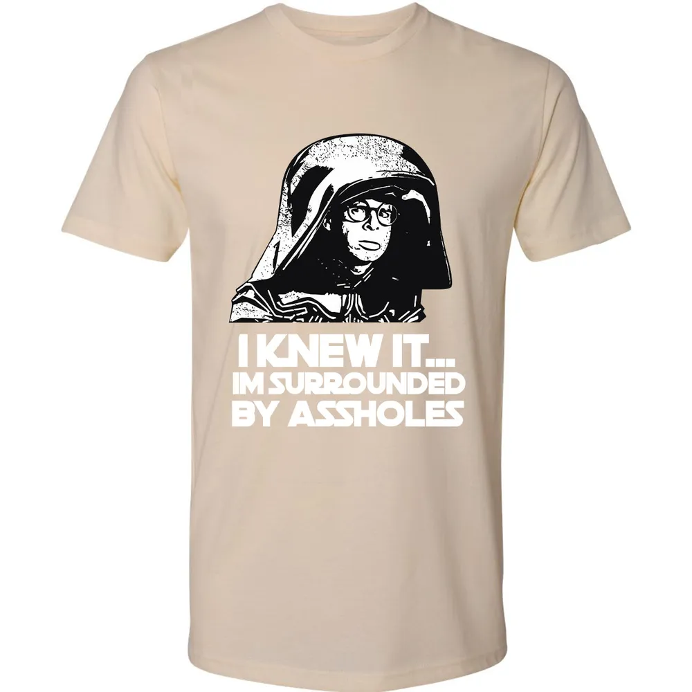 Surrounded By Assholes Premium Unisex T-Shirt - 5