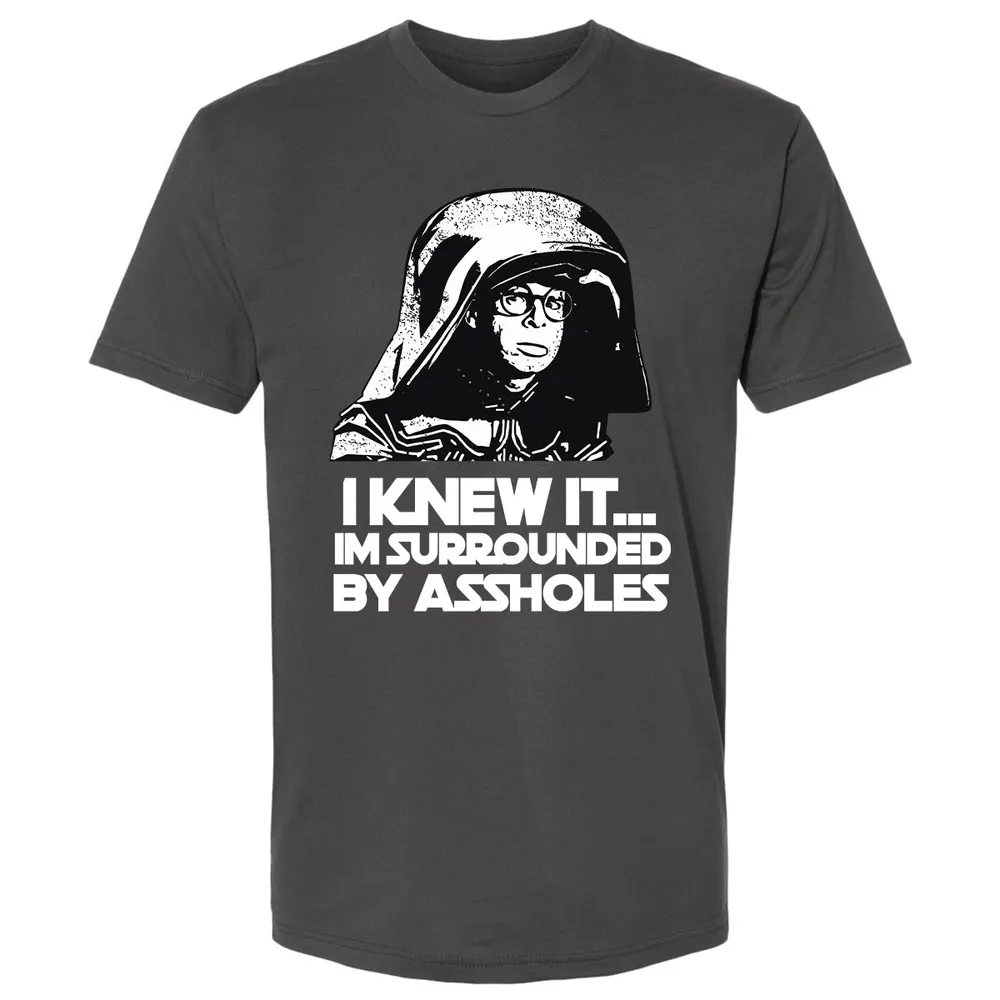 Surrounded By Assholes Premium Unisex T-Shirt - 13