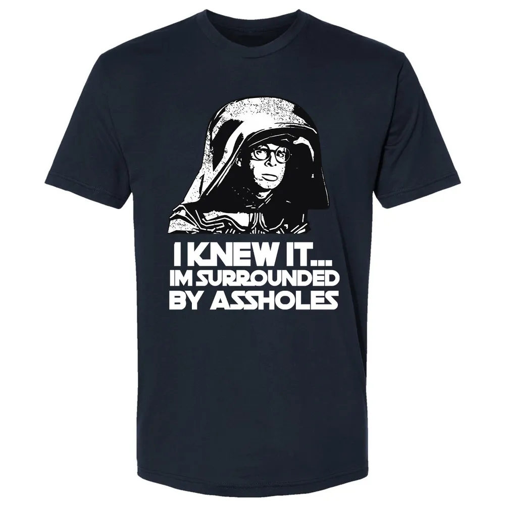 Surrounded By Assholes Premium Unisex T-Shirt - 8
