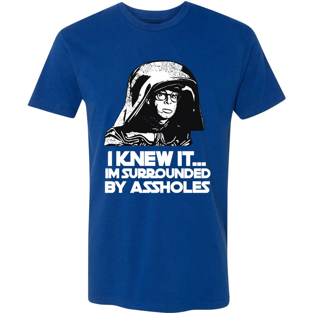 Surrounded By Assholes Premium Unisex T-Shirt - 2