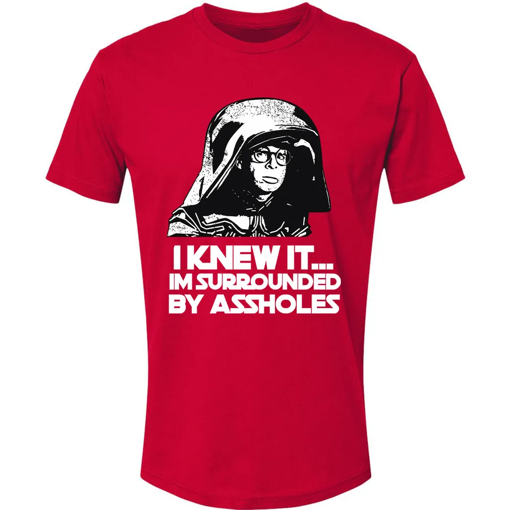 Surrounded By Assholes Premium Unisex T-Shirt - 11