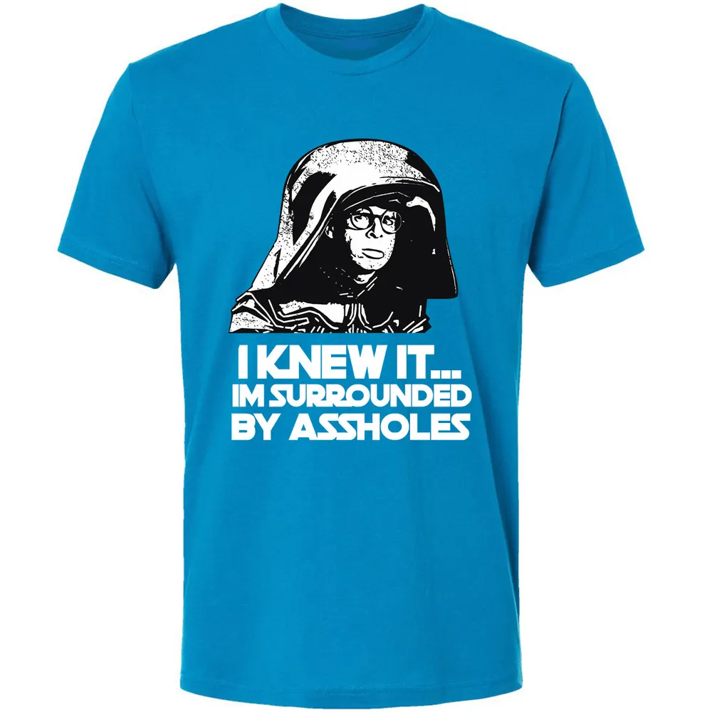 Surrounded By Assholes Premium Unisex T-Shirt - 7