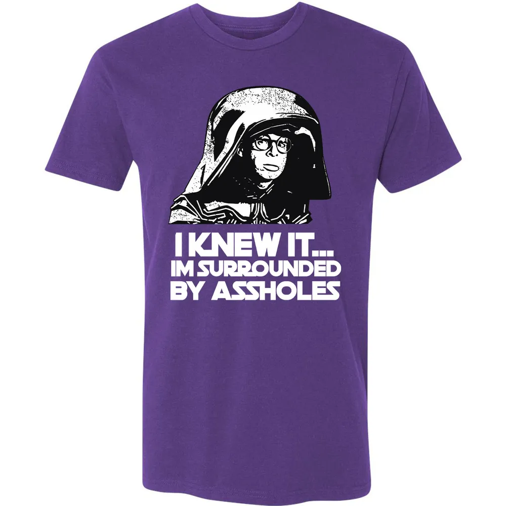 Surrounded By Assholes Premium Unisex T-Shirt - 12