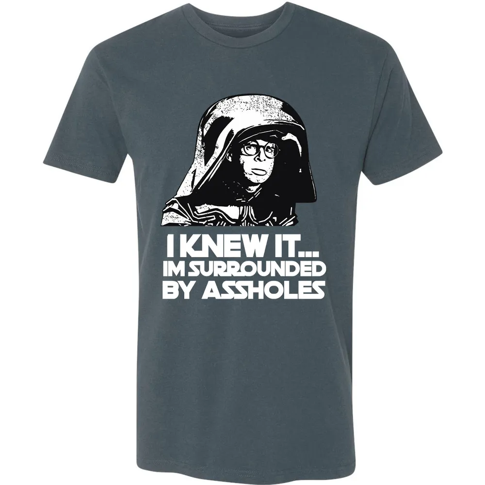 Surrounded By Assholes Premium Unisex T-Shirt - 6