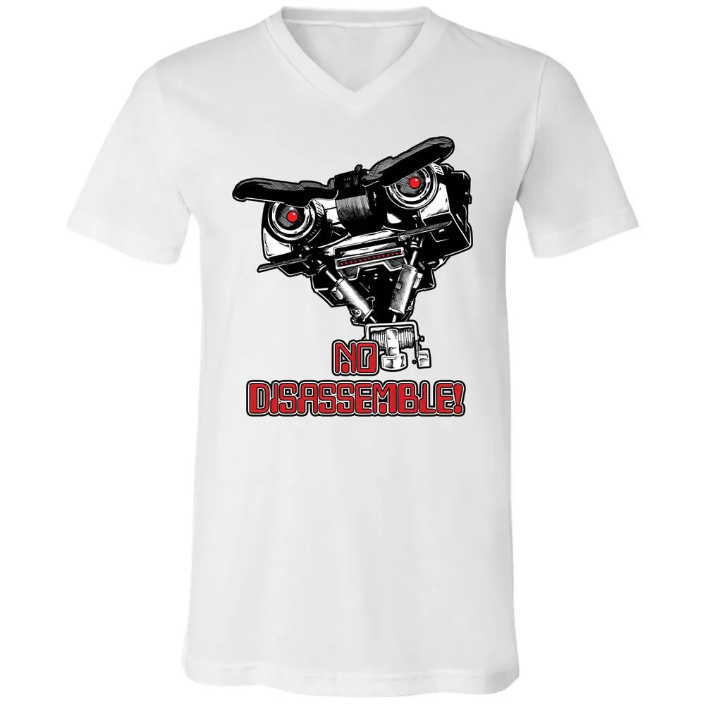 Unisex V-Neck T-Shirt - W6327685 - White - 5