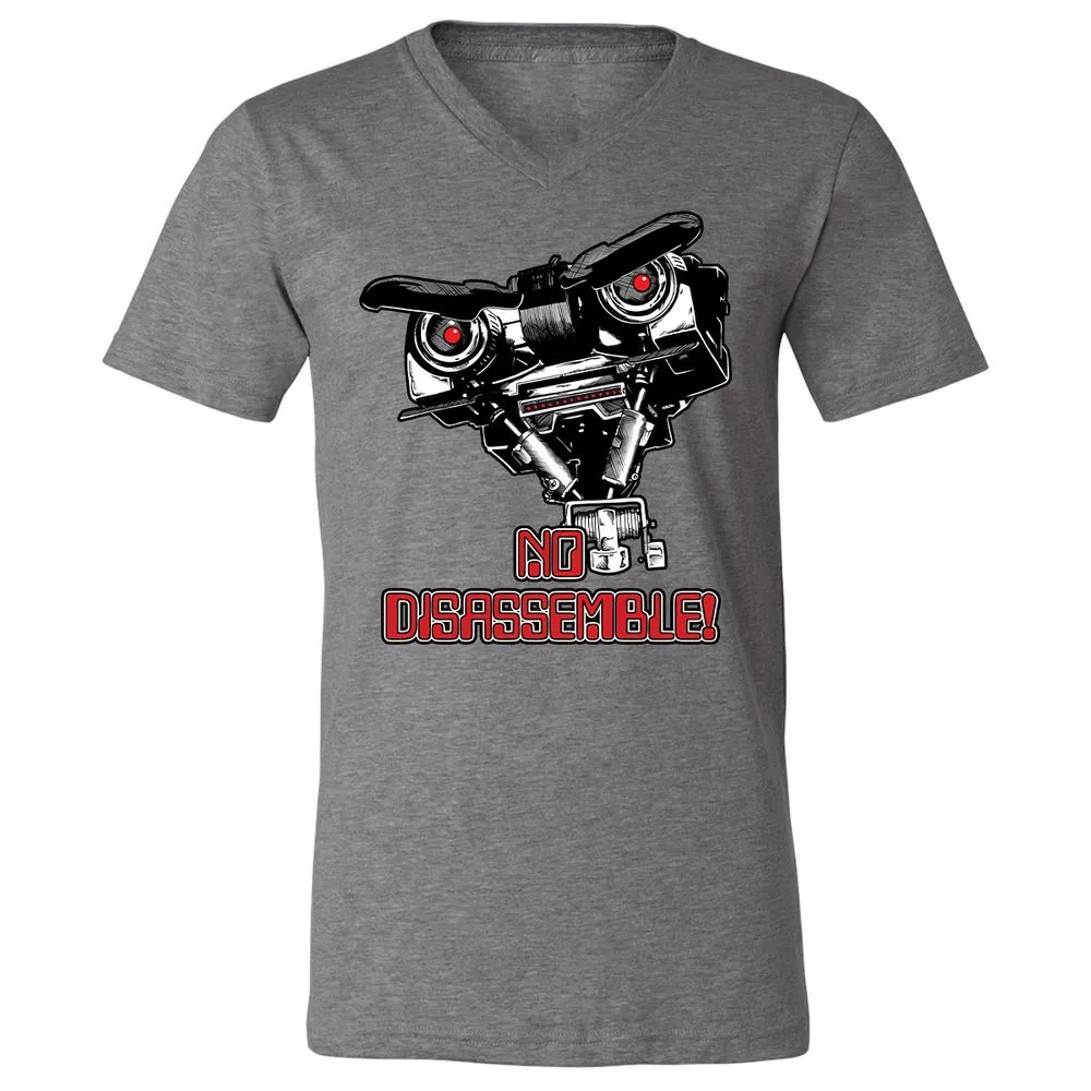 Unisex V-Neck T-Shirt - W6327685 - Deep Heather - 13