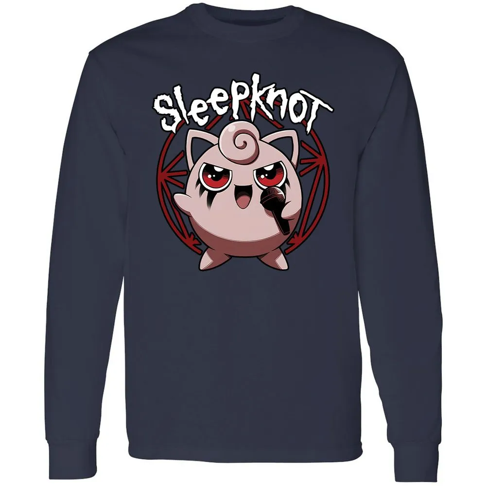 Long Sleeve T-Shirt - Y8H2LHNZ - Navy - 2