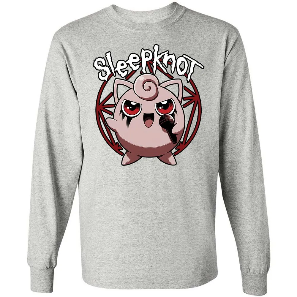 Long Sleeve T-Shirt - Y8H2LHNZ - Ash - 7