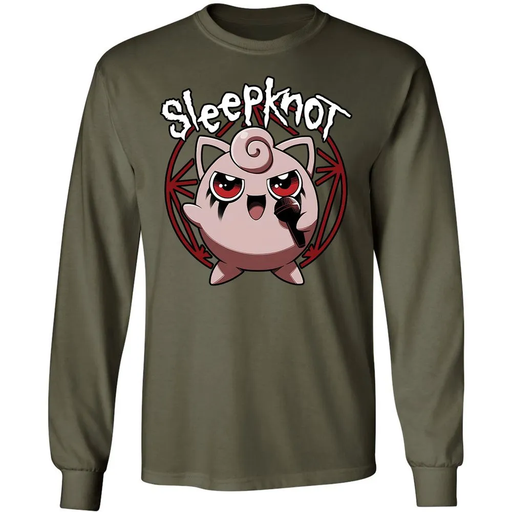 Long Sleeve T-Shirt - Y8H2LHNZ - Military Green - 16