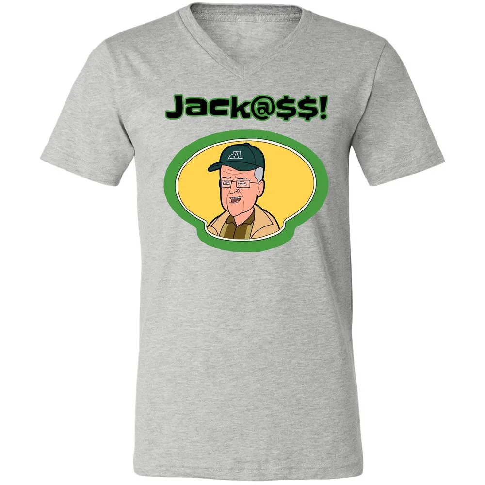 Unisex V-Neck T-Shirt - X6ARJA49 - Athletic Heather - 7