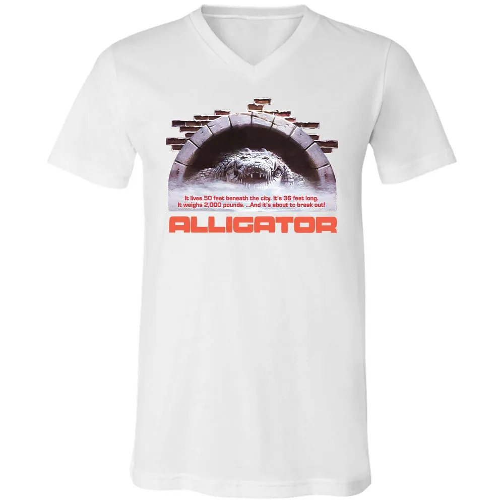 Unisex V-Neck T-Shirt - 2ZSVGE16 - White - 5