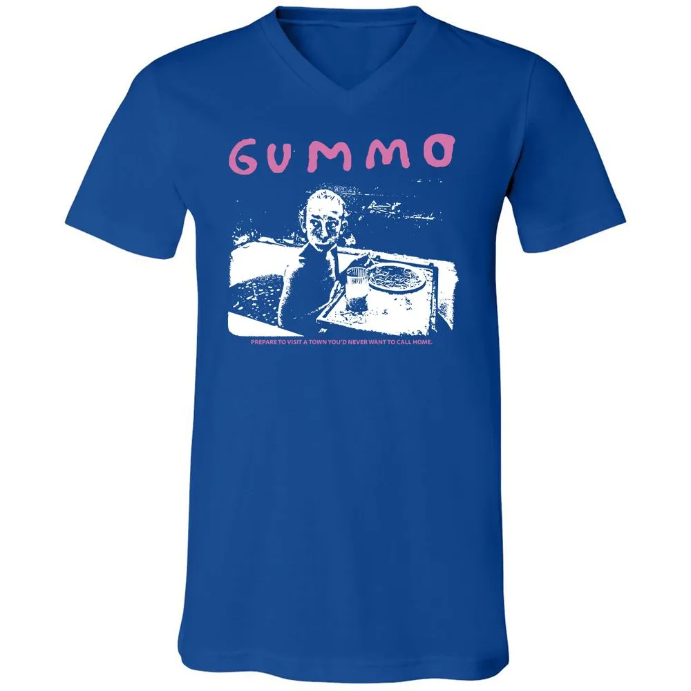 Unisex V-Neck T-Shirt - UHK3VGND - True Royal - 4