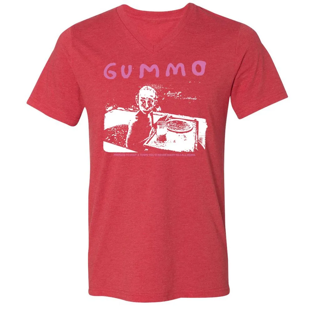 Unisex V-Neck T-Shirt - UHK3VGND - Heather Red - 16