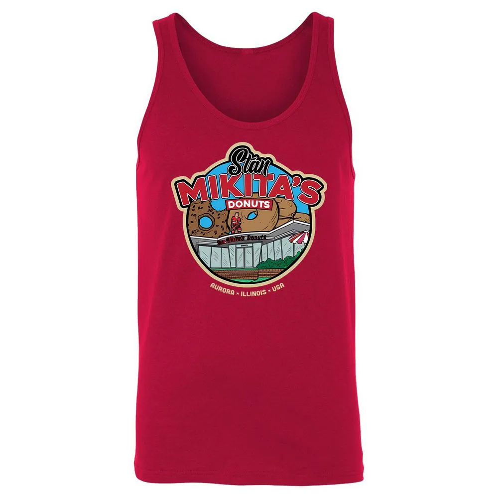 Unisex Jersey Tank - W7EVLSMB - Red - 11