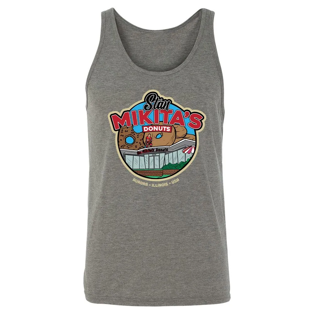 Unisex Jersey Tank - W7EVLSMB - Grey Triblend - 8