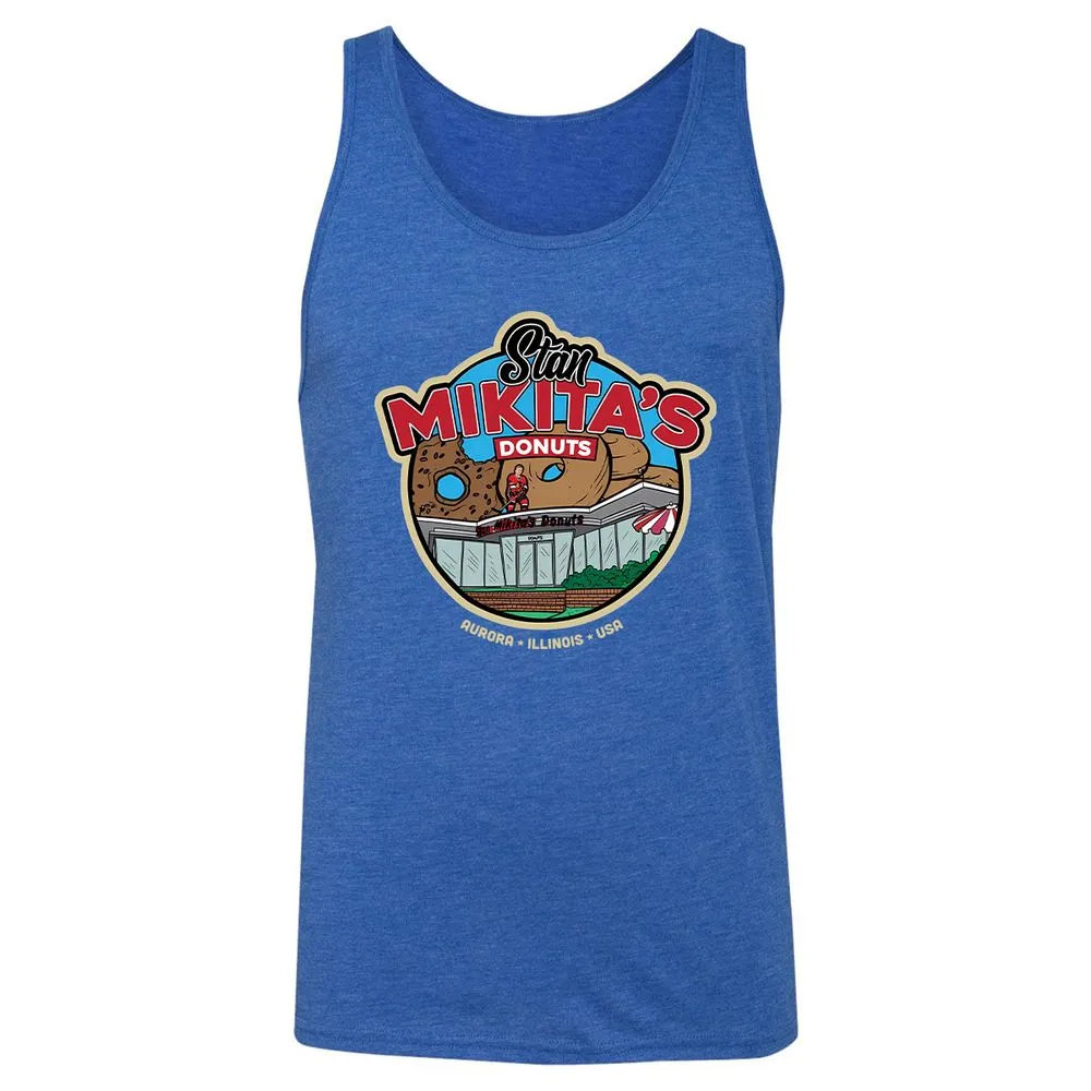 Unisex Jersey Tank - W7EVLSMB - True Royal Triblend - 12