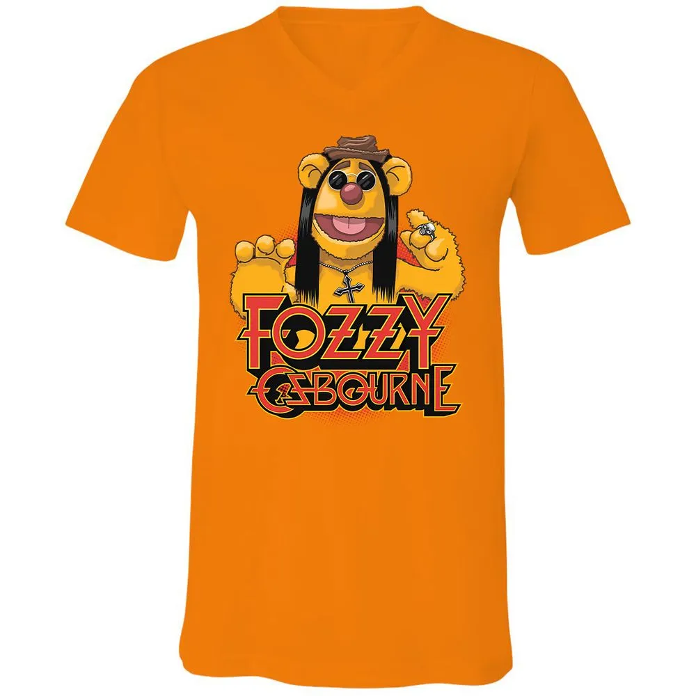 Unisex V-Neck T-Shirt - NV2FPBQC - Orange - 11
