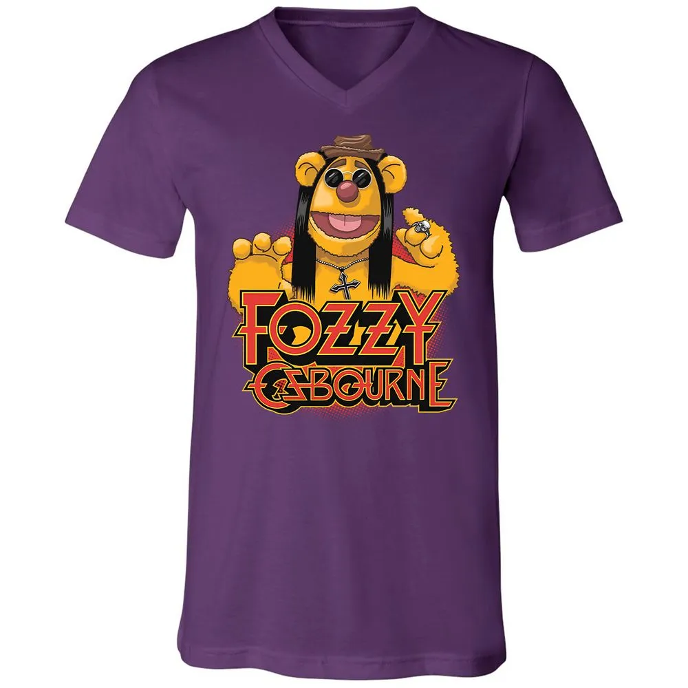 Unisex V-Neck T-Shirt - NV2FPBQC - Team Purple - 9