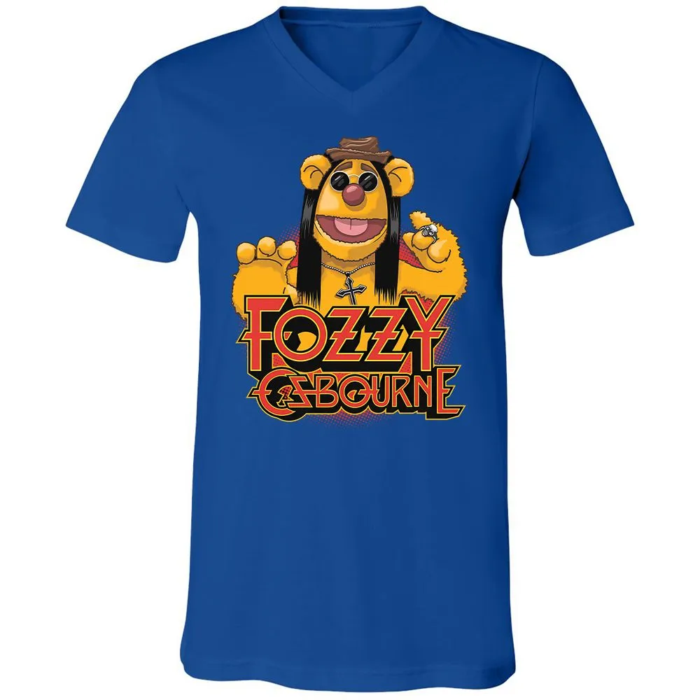 Unisex V-Neck T-Shirt - NV2FPBQC - True Royal - 4