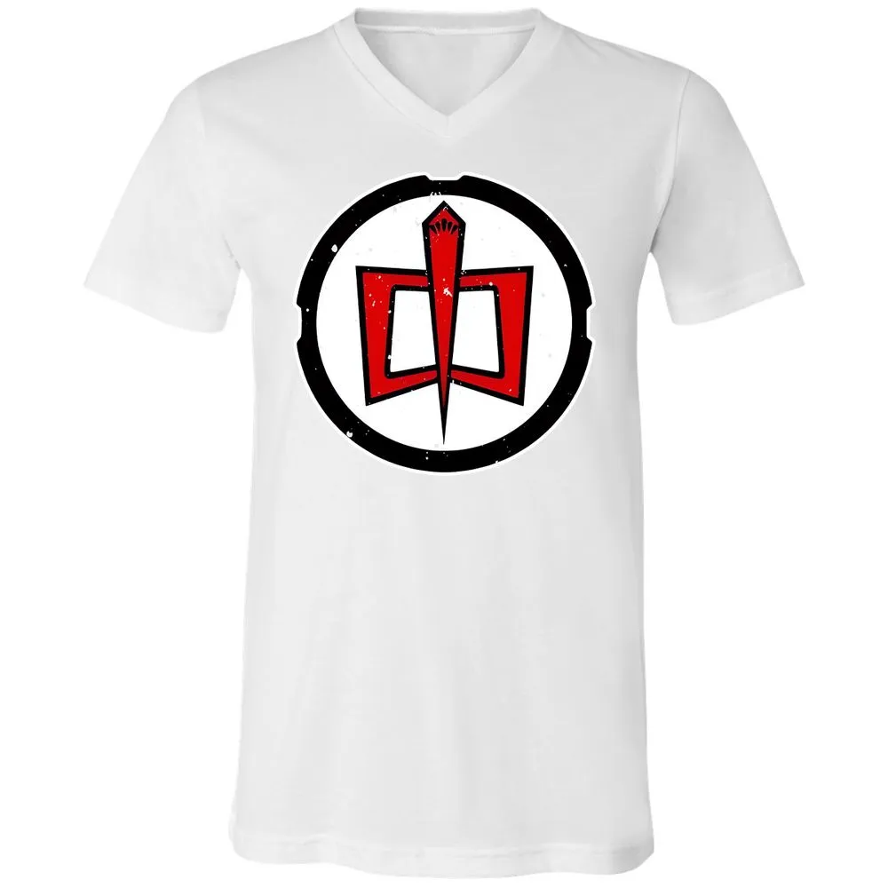 Unisex V-Neck T-Shirt - CHRFW4D6 - White - 5