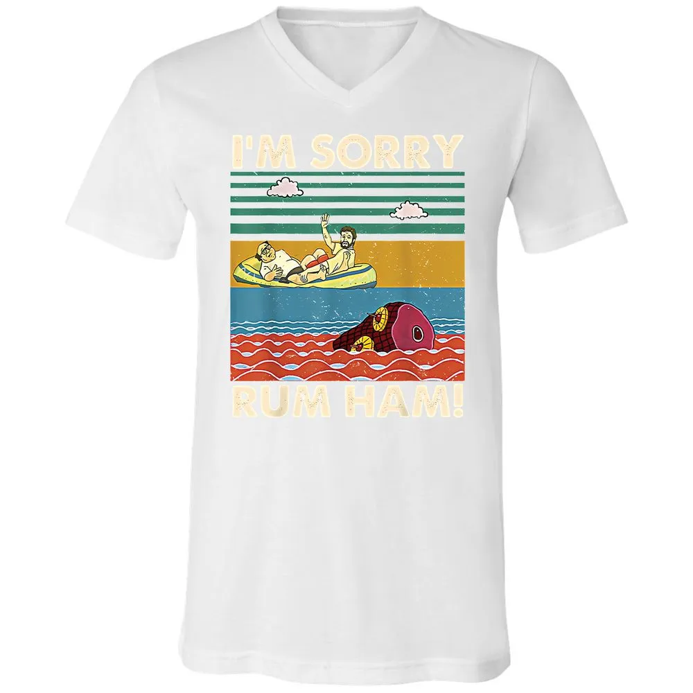 Unisex V-Neck T-Shirt - J2AC2AJ3 - White - 5