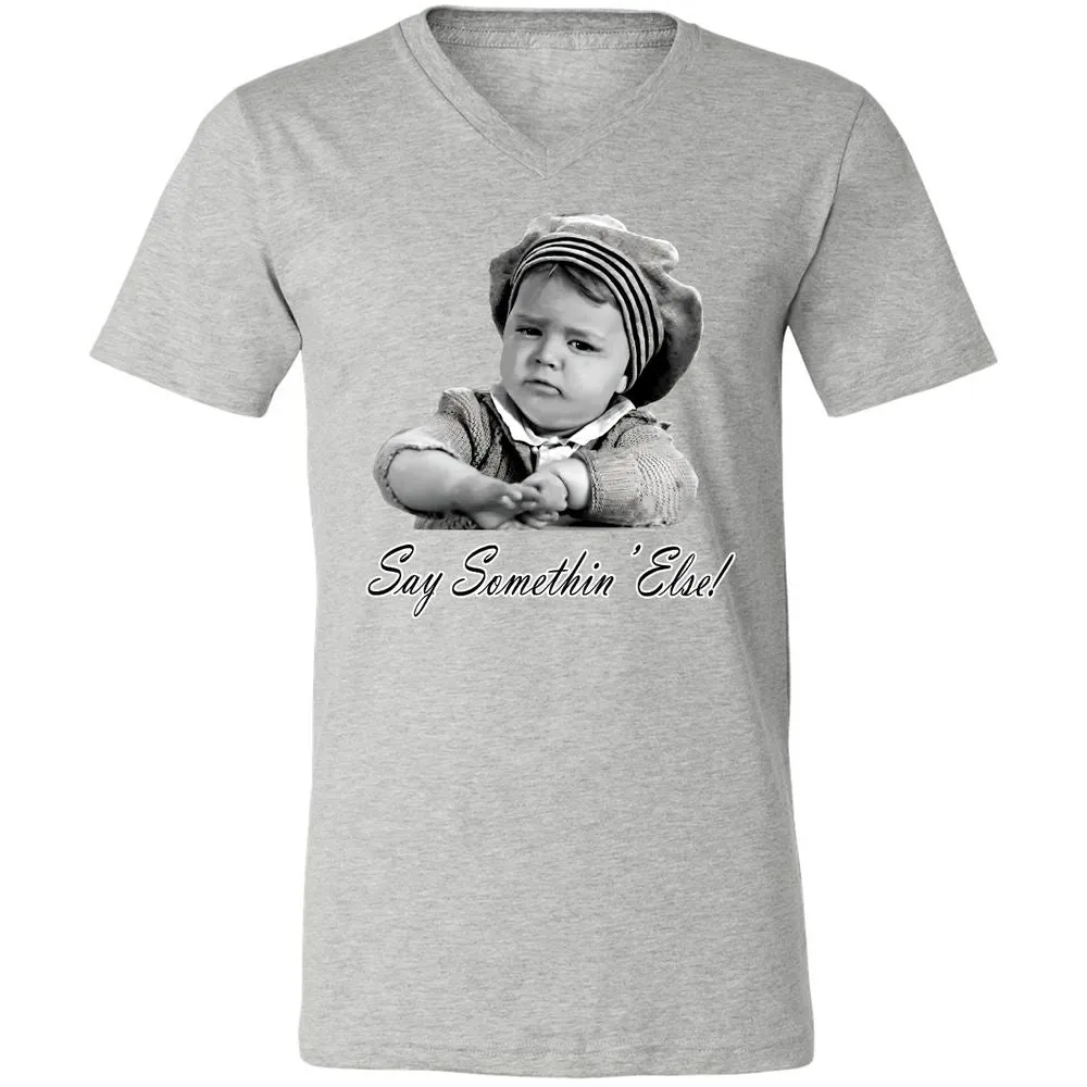 Unisex V-Neck T-Shirt - P1N87MQT - Athletic Heather - 7