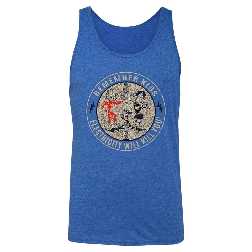 Unisex Jersey Tank - XN1GU6E9 - True Royal Triblend - 12