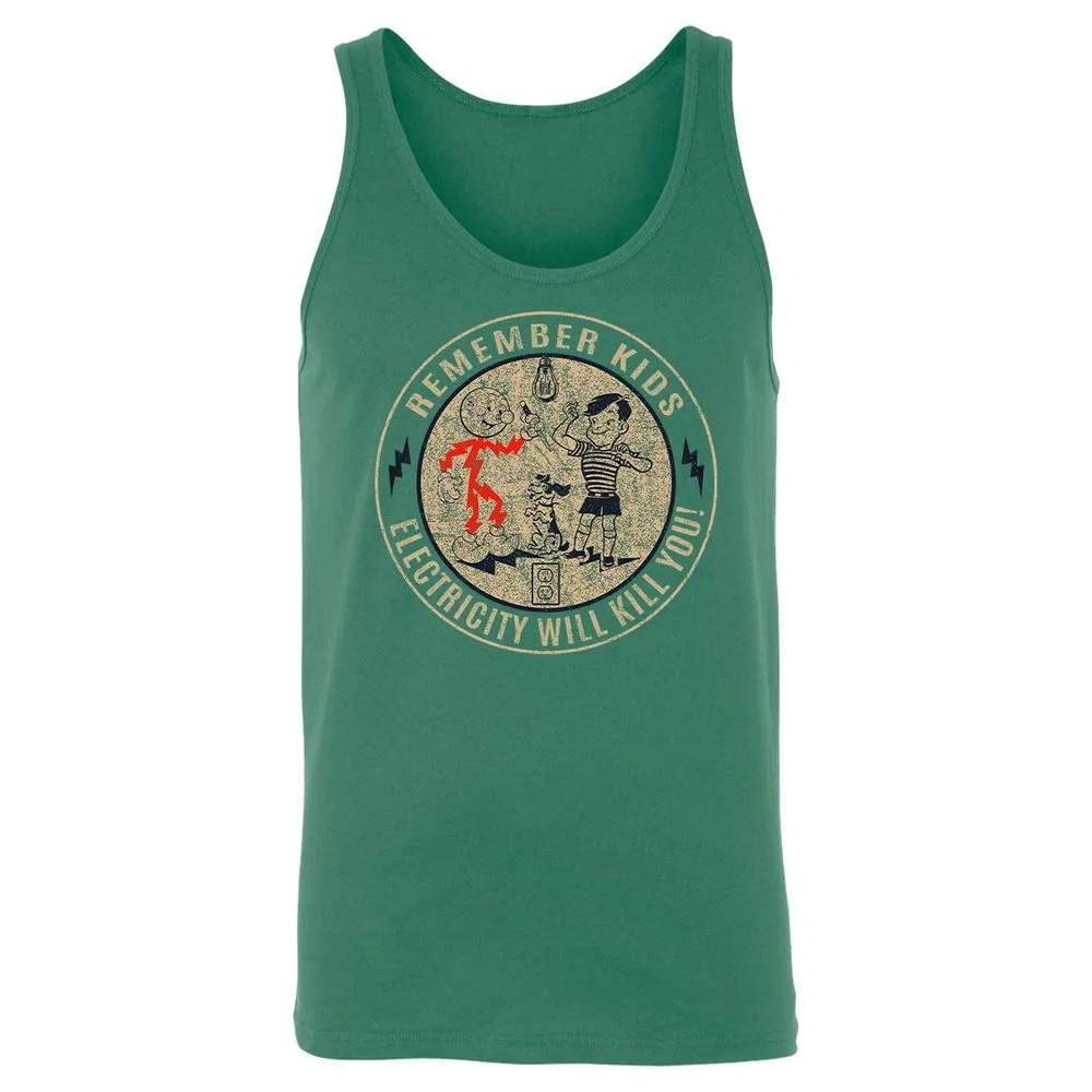 Unisex Jersey Tank - XN1GU6E9 - Kelly - 9