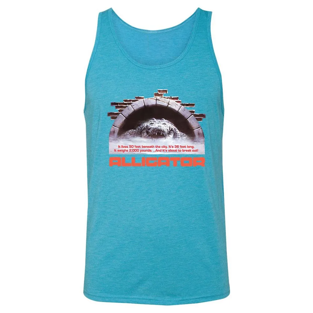 Unisex Jersey Tank - NP2Z1KVH - Aqua Triblend - 3